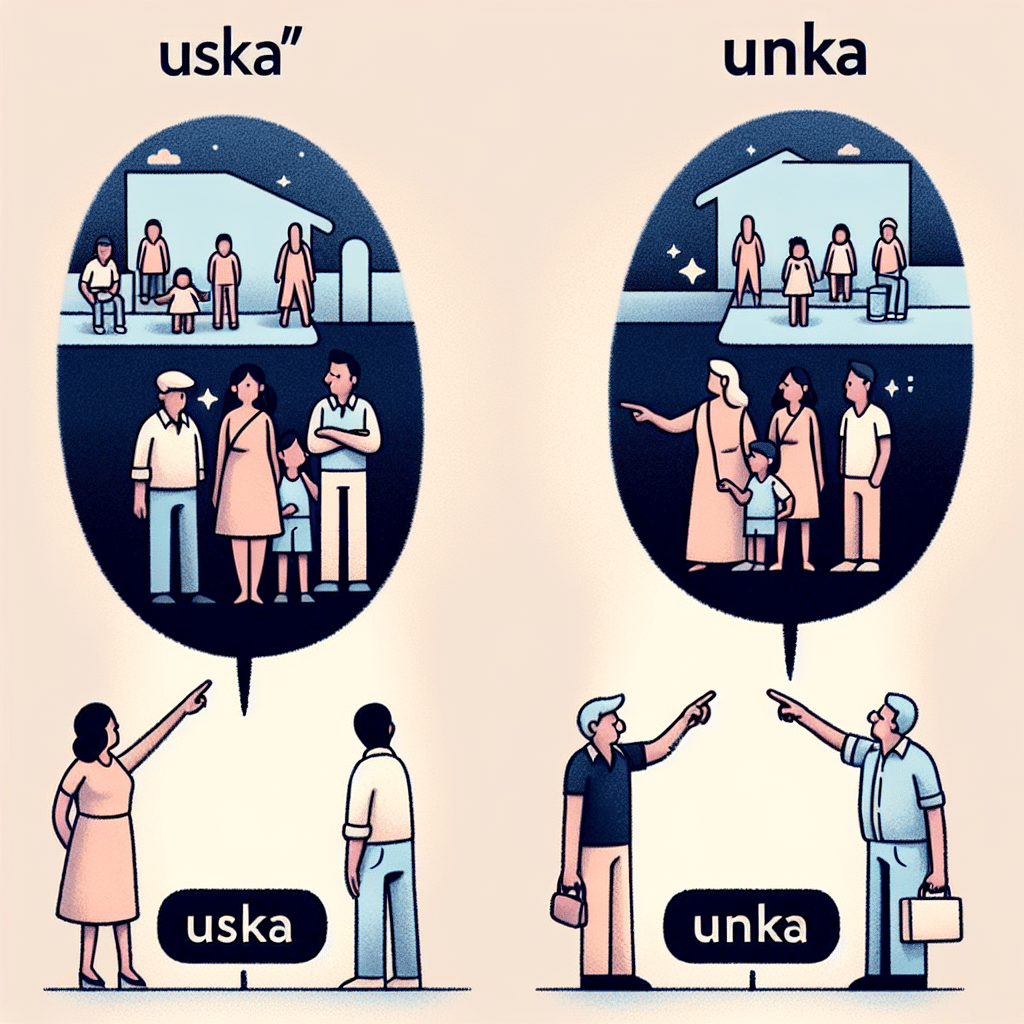 What is the difference between uska and unka