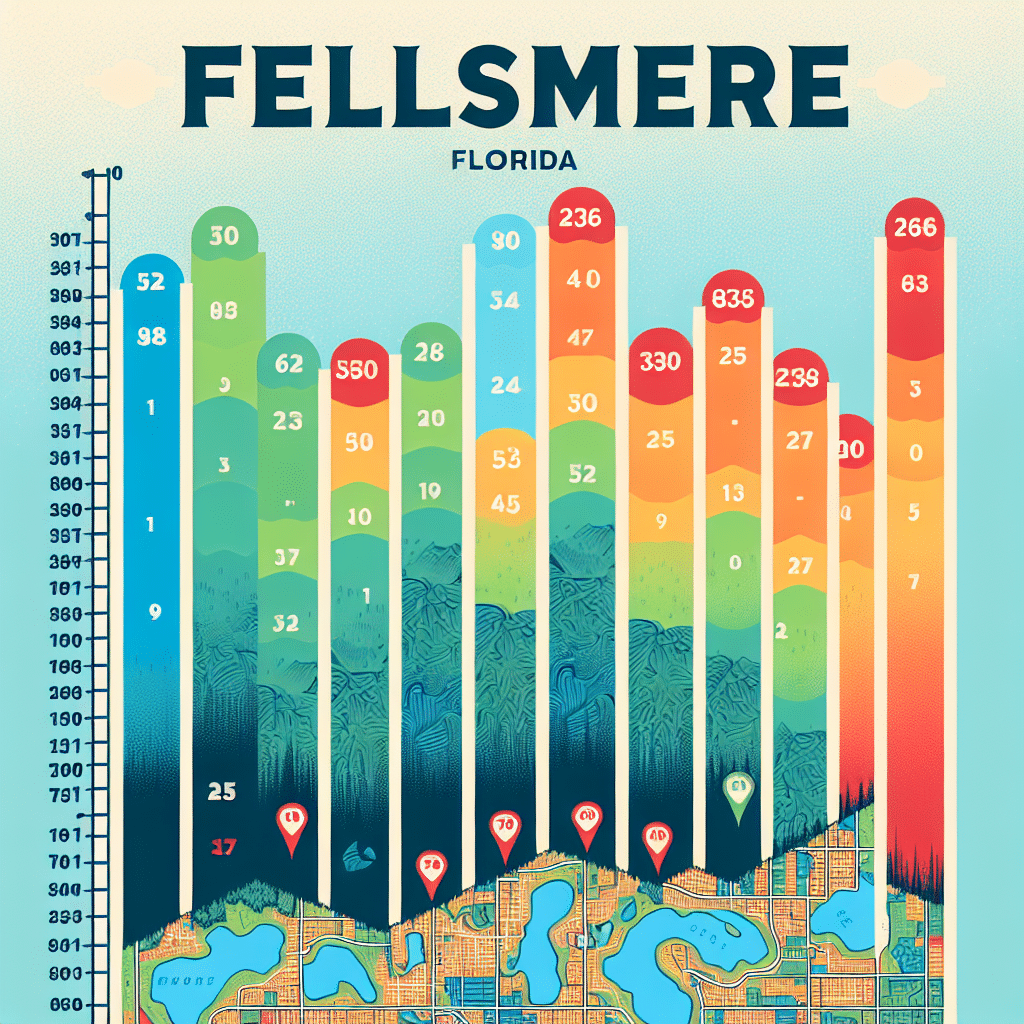 What is the elevation of fellsmere florida