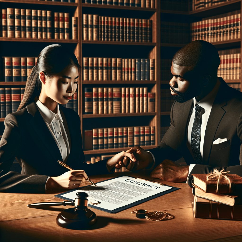 What is the execution of a contract