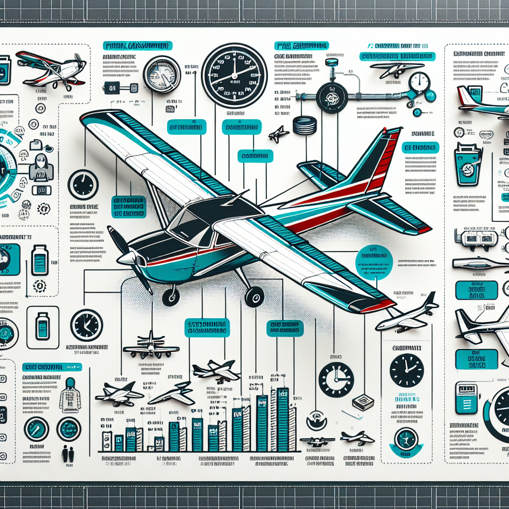 What is the fuel consumption of a cessna 172 skyhawk