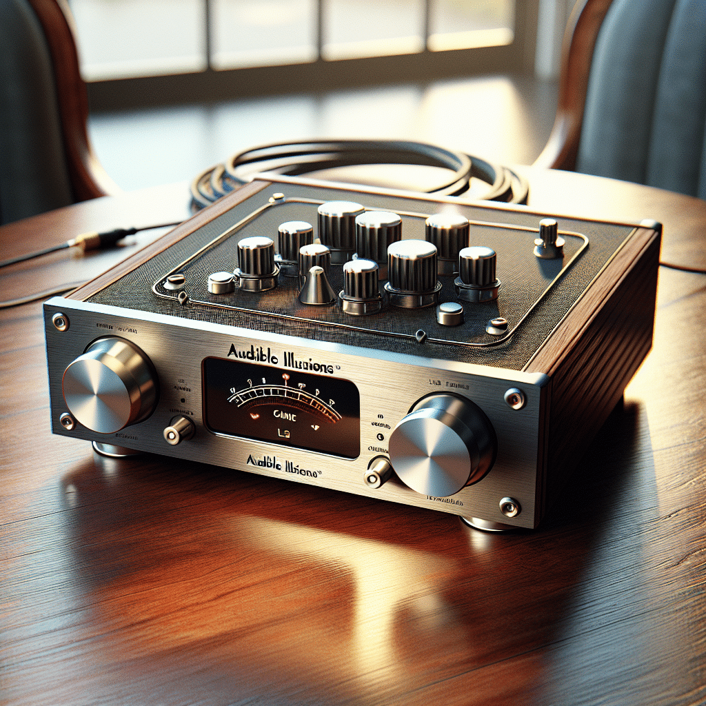 What is the gain of audible illusions l3 preamplifier