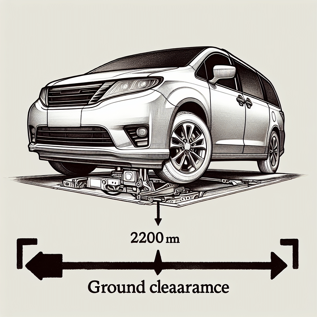 What is the ground clearance of a 2020 grand caravan