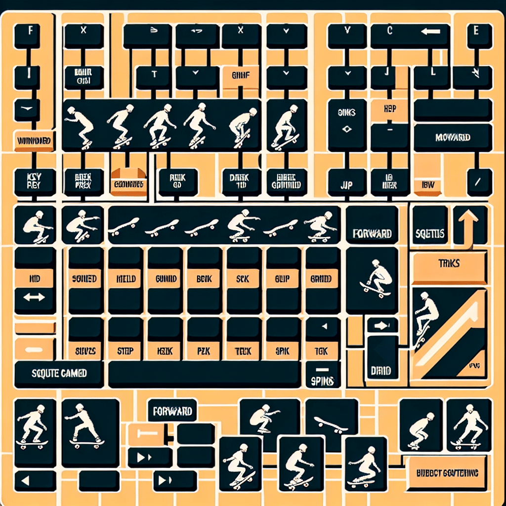 What is the key press pattern for well skating