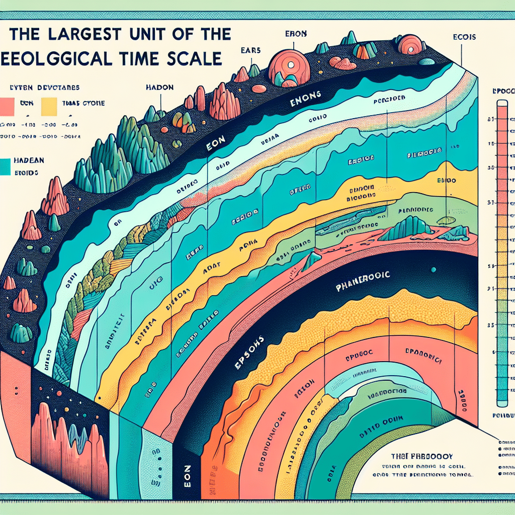 What is the largest unit of the geological time scale