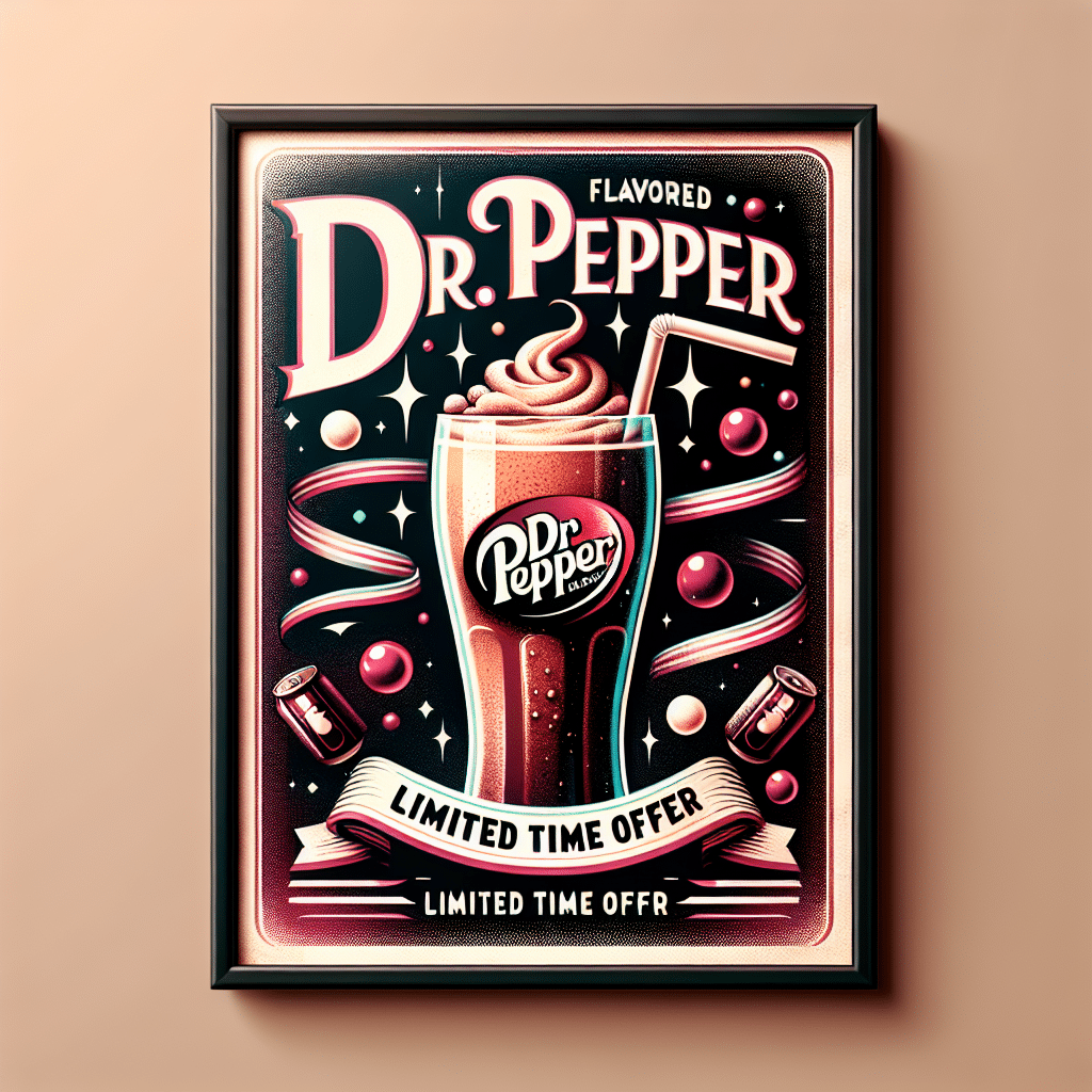 What is the limited time on the dr pepper shake
