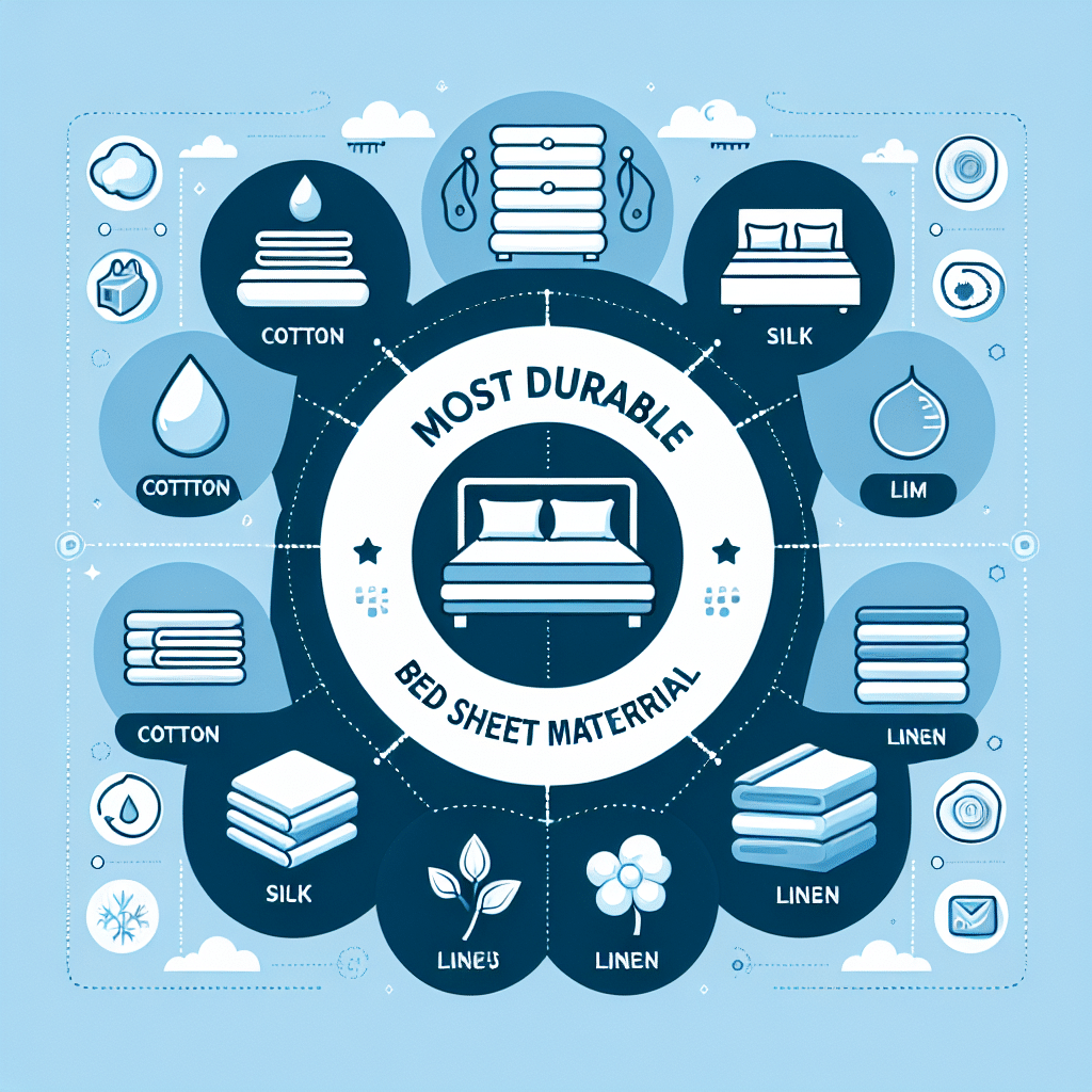 What is the most durable bed sheet material