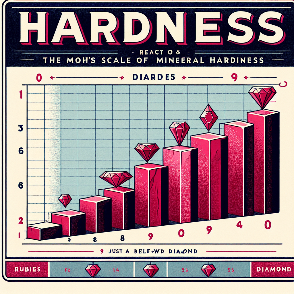 What is the most hardness scale for rubies