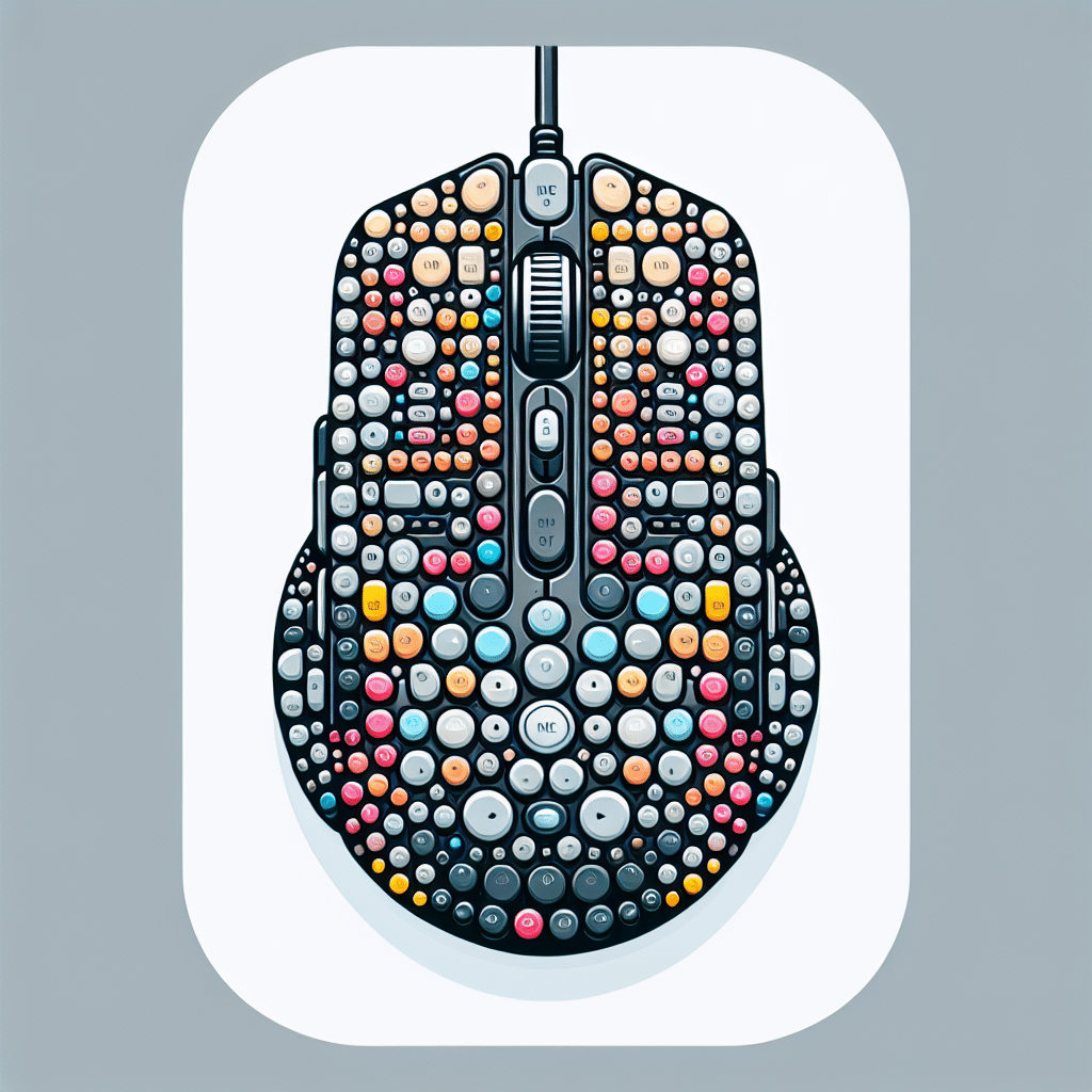 What is the mouse with the most buttons