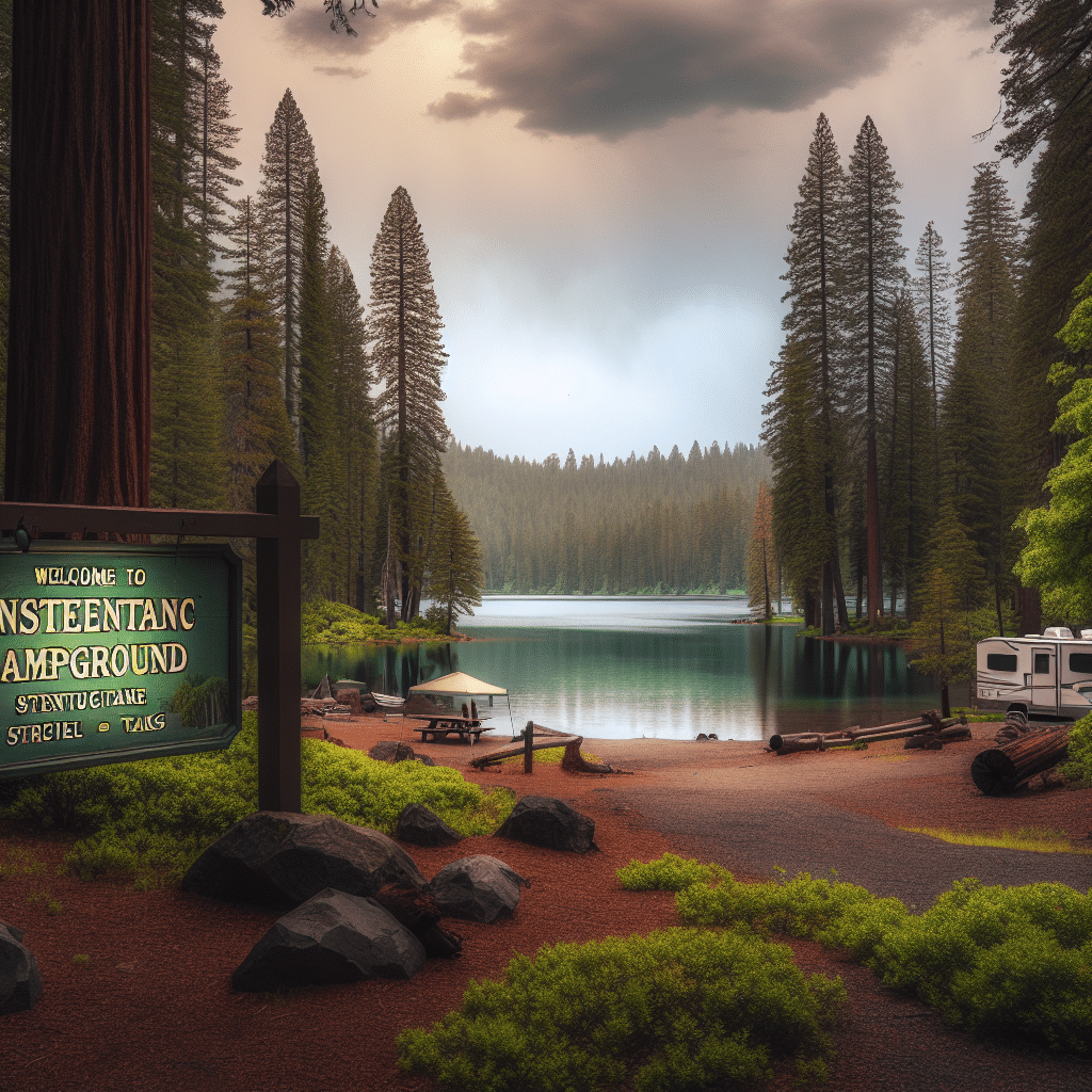 What is the name of the campground in shady lake