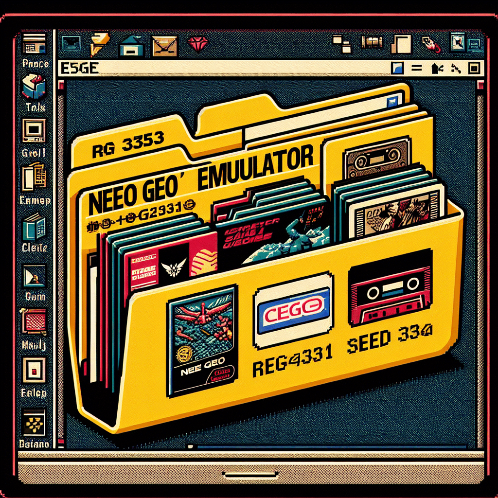 What is the neo geo emuator folder rg353