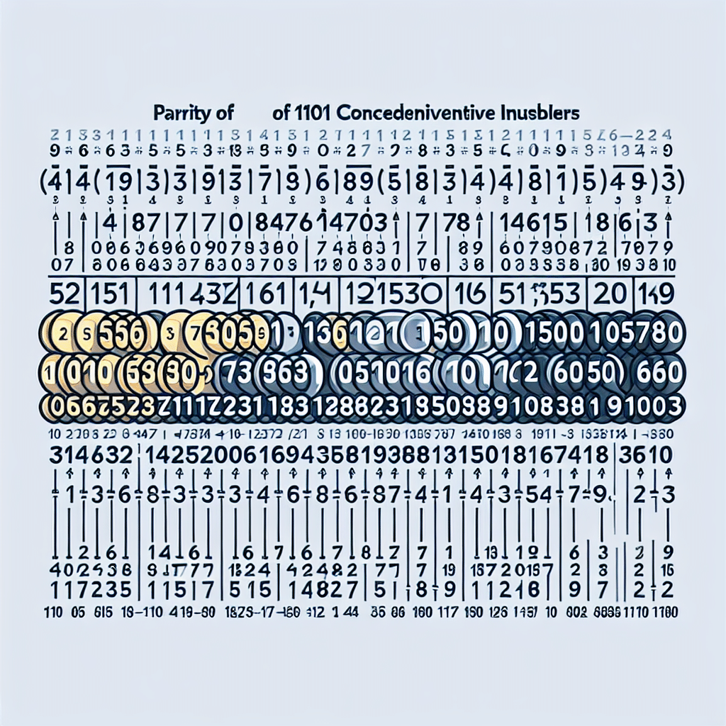 What is the parity of 101 consecutive integers